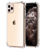 Comsoon - Carcasa para iPhone 11 Pro MAX, Transparente, antiarañazos, absorción de Golpes, con protección de 4 Esquinas, TPU Suave, Delgada, para Apple iPhone 11 Pro MAX 6.5 Pulgadas (2019)