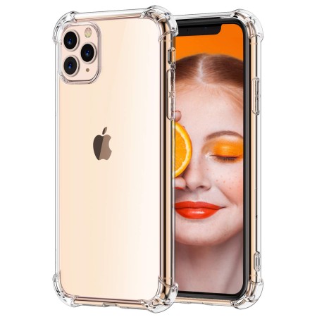 COMSOON Compatible with iPhone 11 Pro Max Case, [Crystal Clear] Anti-Scratch Shock Absorption Phone Case Cover with 4 Corners Protection, Soft TPU Slim Case Compatible with iPhone 11 Pro Max 6.5 inch