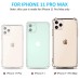 COMSOON Compatible with iPhone 11 Pro Max Case, [Crystal Clear] Anti-Scratch Shock Absorption Phone Case Cover with 4 Corners Protection, Soft TPU Slim Case Compatible with iPhone 11 Pro Max 6.5 inch